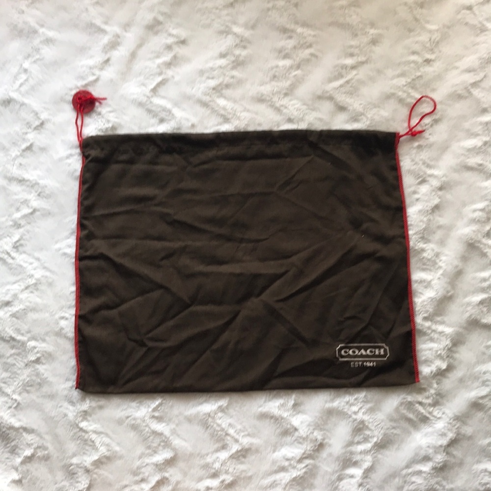 Coach dust bag